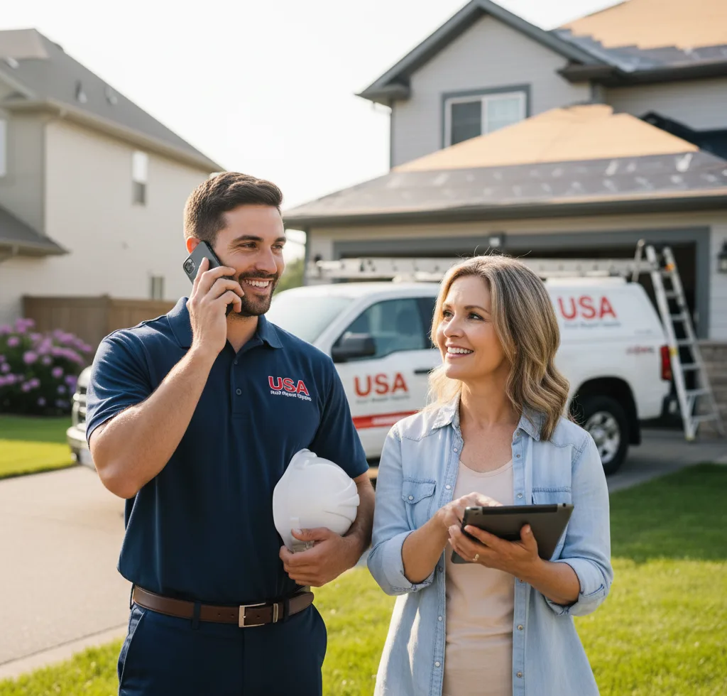 USA Roof Repair Experts customer support in Guadalupe